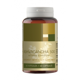 Ashwagandha 500 mg - 60 kaps.