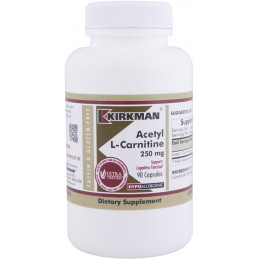 Acetyl L-Carnitine 250 mg - 90 kaps Kirkman