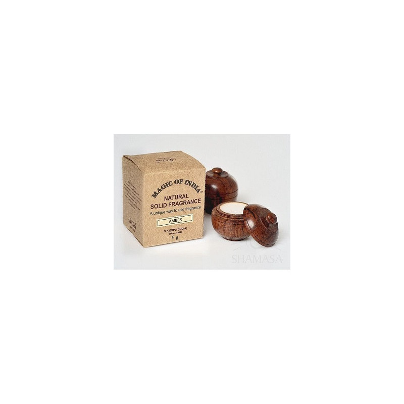 Amber - naturalne perfumy w kremie 6 g Magic of India Amber - naturalne perfumy w kremie 6 g Magic of India