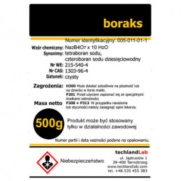 Boraks - tetraboran sodu 500 mg