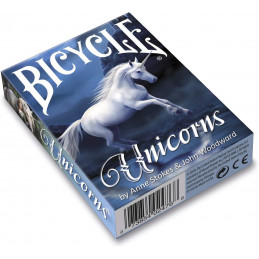 Bicycle: Unicorns by Anne Stokes - karty do gry