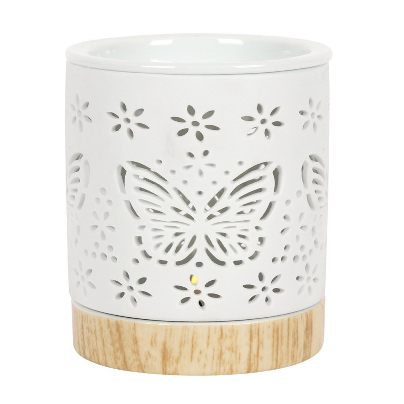 Kominek ceramiczny BUTTERFLY - motyw motyla