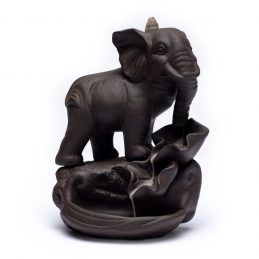 Kadzielniczka ceramiczna ELEPHANT (słoń) z przepływem zwrotnym