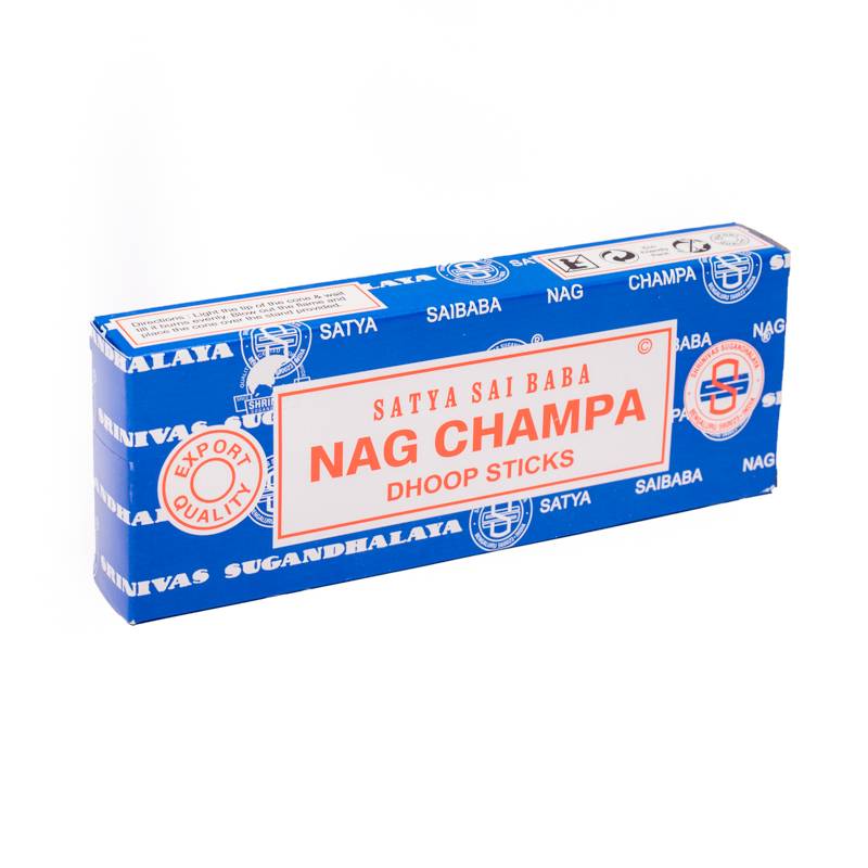 Kadzidełka NAG CHAMPA - grube kadzidełka pyłkowe (10szt)