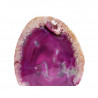 Agat - zgład stojący, jakość A, kolor magenta (3,05 kg)