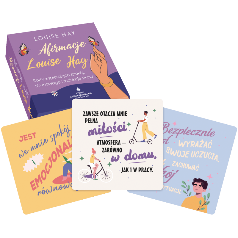 Afirmacje Louise Hay karty N Afirmacje Louise Hay karty N