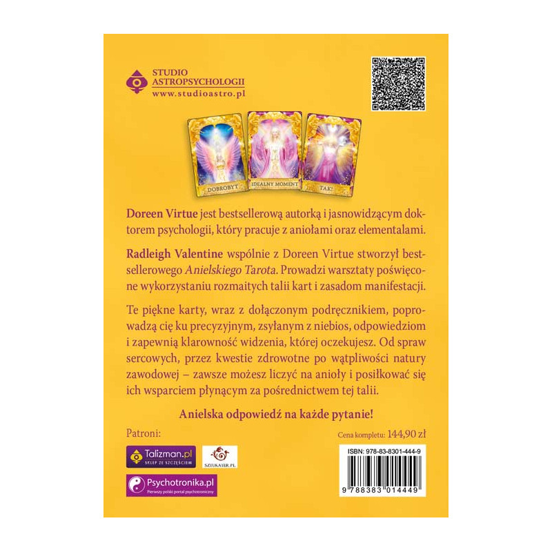 Karty Anielska Odpowiedz podrecznik Doreen Virtue Radleigh Valentine p2 500px