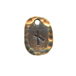 Runa Nauthiz z rzemykiem....