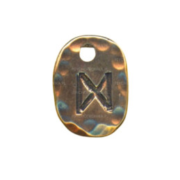 Runa Dagaz z rzemykiem....