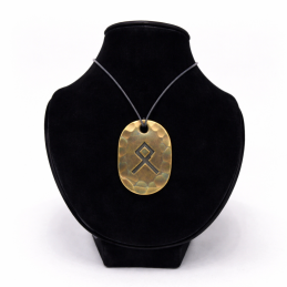 Runa Othala z rzemykiem....