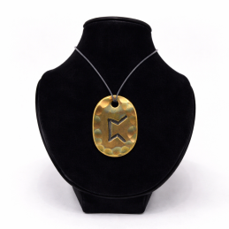 Runa Perthro z rzemykiem....