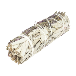 Biała szałwia z lawendą...