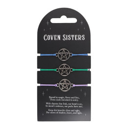 Zestaw 3 bransoletek COVEN...