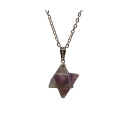 Wisiorek Merkaba "Ametyst"