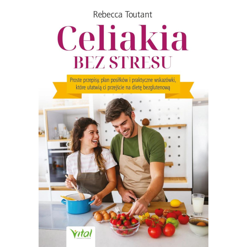 Celiakia bez stresu Rebecca Toutant okladka